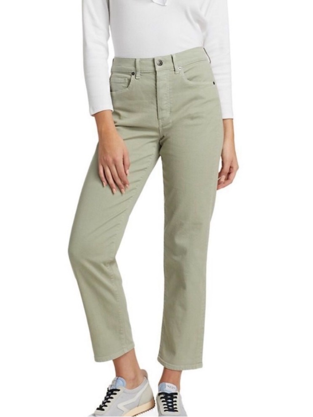 Veronica Beard Blake Classic Straight High-Rise